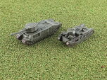 Independent & T-O.G 2 Heavy Tanks 1/285 6mm