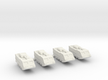 285 Scale Federation M6 Ground Assault Vehicles MG