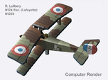 Raoul Lufbery Nieuport 11 (full color)