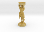 Column: Standing figure with base