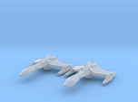 Klingon D5 Battlecruiser 1/7000 Attack Wing x2