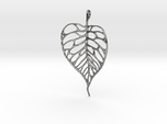 Heart Shaped Leaf Pendant: 5cm