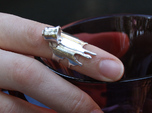 Spilled-Tea Ring Size 6