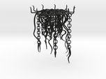 Jellyfish Lampshade part B: tentacles
