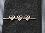 Legend of Zelda: Pixel Heart Tie Clip