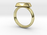 Gold Bar Ring