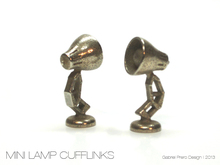 Mini Lamp Cufflink (order 2 for set) Thumbnail