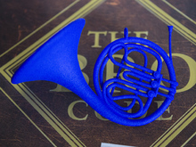 Blue French Horn Pendant Thumbnail