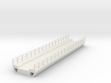 N Modern Concrete Bridge Deck Single Track 160mm Thumbnail