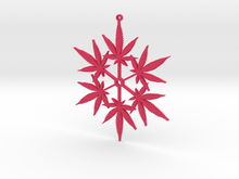 Snowflake Cannabis Ornament  Thumbnail