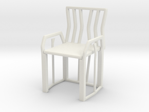 Chair No. 41 in White Natural Versatile Plastic