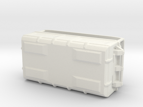 1:20 Cargo box 5 in White Natural Versatile Plastic