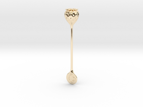 Caxton Rhode Strawberry Stirrer Precious Edition in 14K Yellow Gold