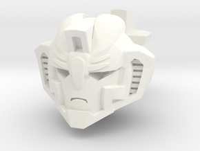 Neo Seeker Head - Angry in White Processed Versatile Plastic