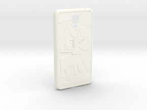 Unicorn Phone Case for Galaxy S4 in White Natural Versatile Plastic