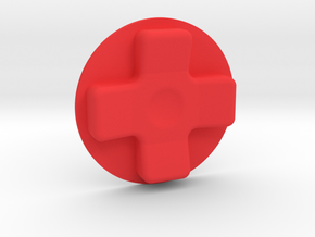 Dpad in Red Processed Versatile Plastic