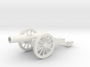 Cannon in White Natural Versatile Plastic