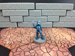 Dominion Sergeant (28mm/Heroic scale) in White Processed Versatile Plastic