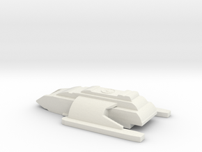 Federation Runabout (basic) in White Natural Versatile Plastic