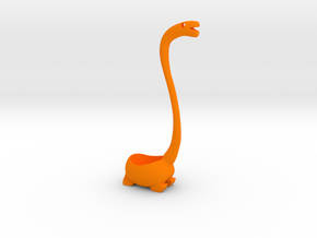 Dino - Ladle in Orange Processed Versatile Plastic