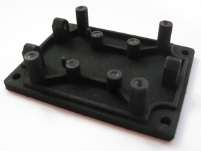 Base Part for Tinkerforge Accelerometer in Black Natural Versatile Plastic