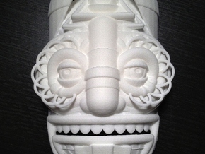 Mask 2 in White Natural Versatile Plastic