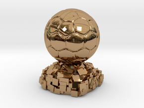 FIFA Ballon d'Or in Polished Brass