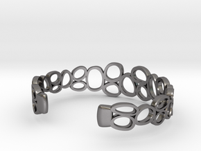 Rings and Things Bracelet in Polished Nickel Steel