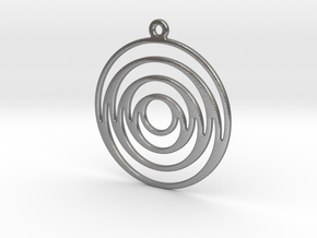 Pendant in Natural Silver