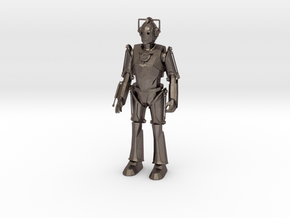 CybermanCL in Polished Bronzed Silver Steel