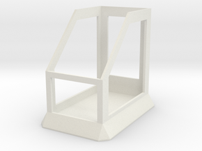 Mod Stand 1 in White Natural Versatile Plastic