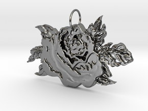 A Rose By Any Other Name in Polished Silver