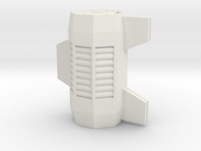 Space Container Model for tabletop games in White Natural Versatile Plastic