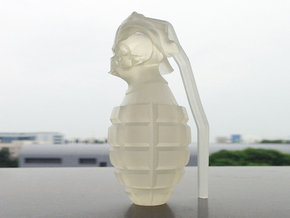 Vader Grenade in Frost Ultra in Tan Fine Detail Plastic