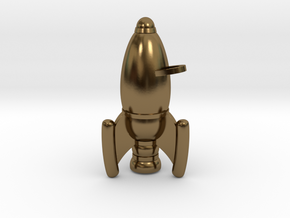Rocket in Polished Bronze
