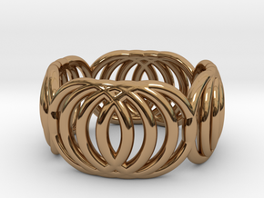 V2 - Ring in Polished Brass