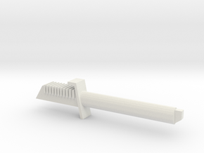 Dark Saber Hilt in White Natural Versatile Plastic