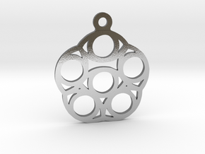 Six. - Tribute to the Philosophy of Number in Polished Silver