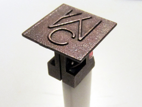 Woodworkers BIC Lighter Branding Iron in Polished Bronze Steel