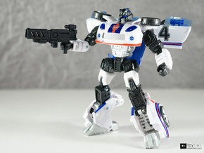 Transformers CHUG Machine Pistol in Black Natural Versatile Plastic