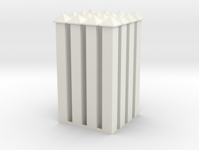 WallPost-new-hollow in White Natural Versatile Plastic