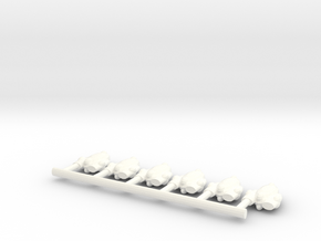 Mon Cal Fighters 2 in White Processed Versatile Plastic