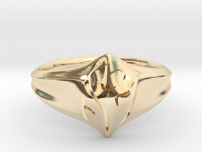 Mom Ring in 14K Yellow Gold