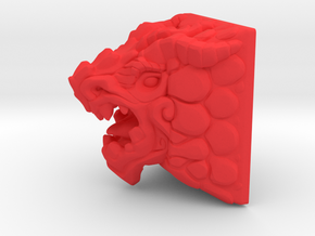 Dragon Keycap (Cherry MX DSA) in Red Processed Versatile Plastic
