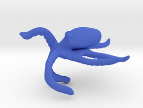 Motivational Octopus Handpet in Blue Processed Versatile Plastic