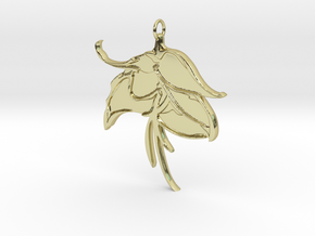 Serene Bloom - Large in 18k Gold Plated Brass