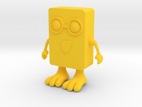 Spongebob-Toy in Yellow Processed Versatile Plastic