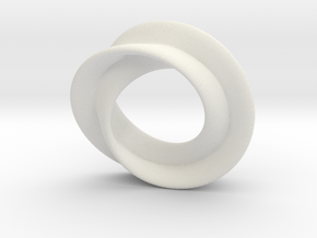             Mobius rose 26mm in White Natural Versatile Plastic