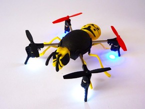 "wasp case" for the Micro Drone 3.0 in Yellow Processed Versatile Plastic