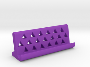 universal smartphone dock  in Purple Processed Versatile Plastic